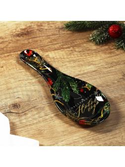 Подставка под ложку «Счастливого Нового года! Зимние истории», 21х7.5х2 см