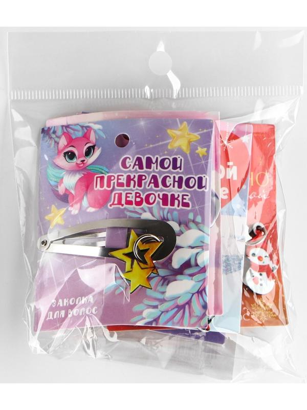 Заколка для волос, МИКС, 1.5 х 5 см