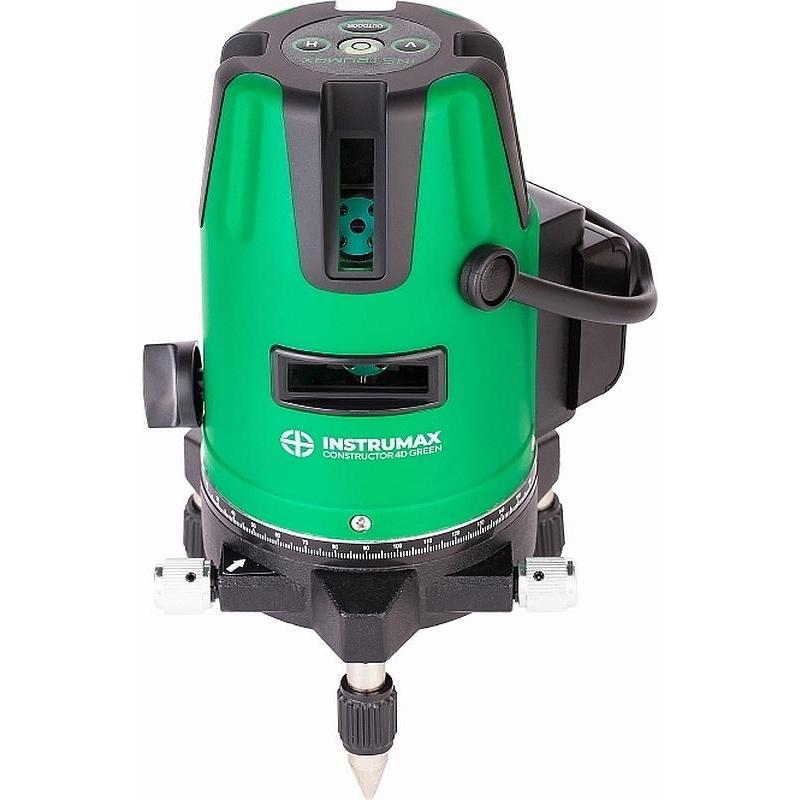 Лазерный уровень INSTRUMAX Constructor 4D GREEN (Online product)