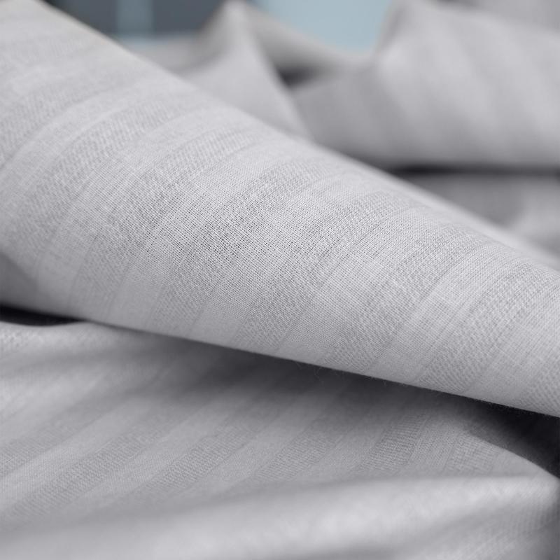 Пододеяльник 1,5сп 148х215 см, страйп-дизайн, 105г/м2, Gray Cloud 782070