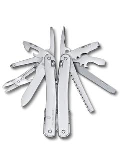 Мультитул VICTORINOX SwissTool Spirit MX,105мм,24фун,серебр,чехле 3.0224.MN