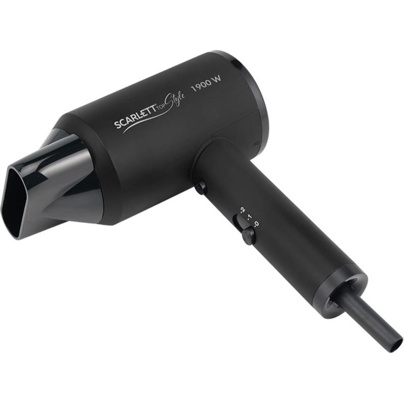 Фен SCARLETT SC-HD70I37, 1900Вт, черный
