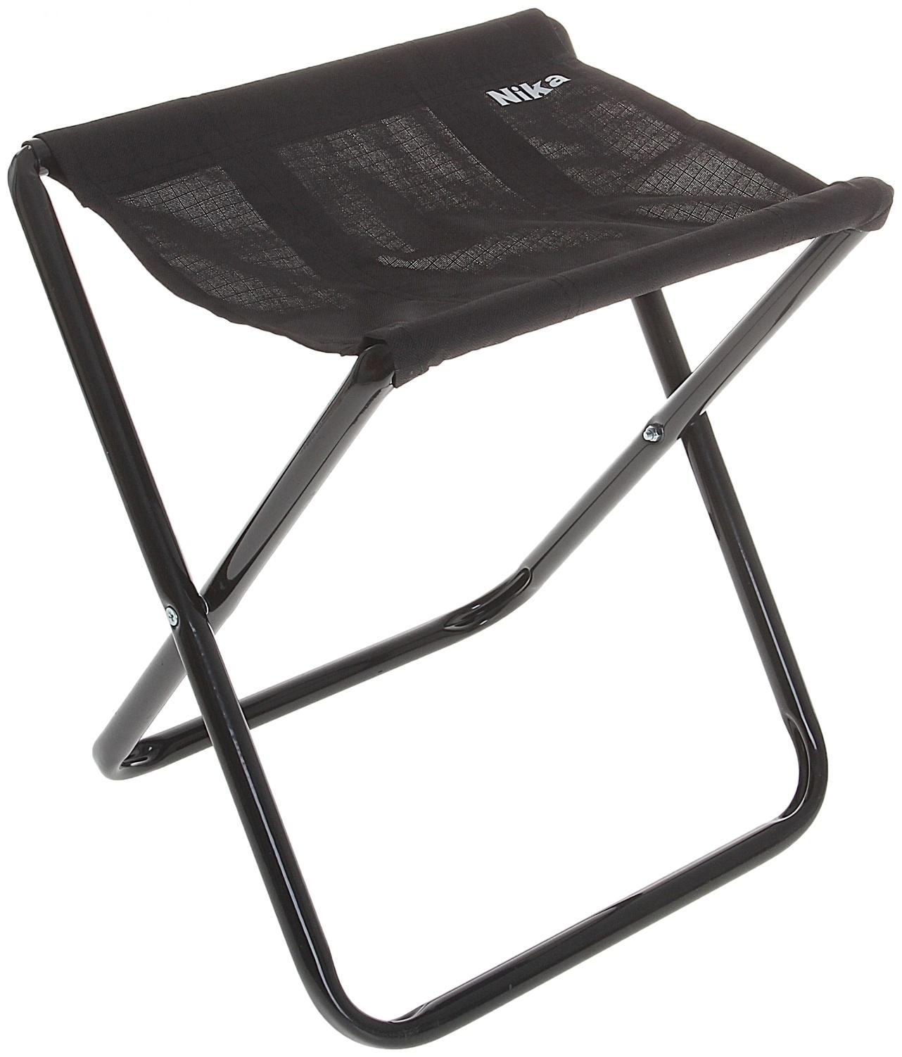 Стул походный складной ПС, 35 х 30 х 37 см, чёрный