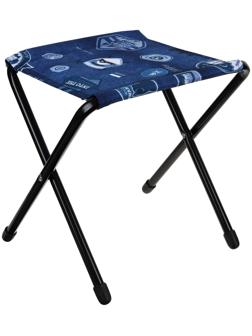 Стул дачный складной ДС1, 36 х 30 х 36 см, джинс