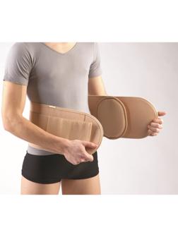 Бандаж грыжевой НТ-Г-017, с пелотом, вентральный, размер M, цвет бежевый