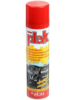 Полироль пластика Plak Клубника, аэрозоль, 400 мл