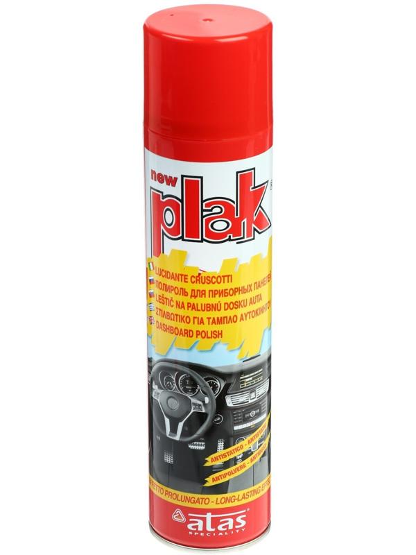 Полироль пластика Plak Клубника, аэрозоль, 400 мл