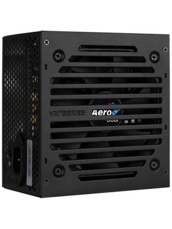 Блок питания Aerocool ATX 600W VX-600 PLUS (24+4+4pin) 120mm fan 3xSATA RTL