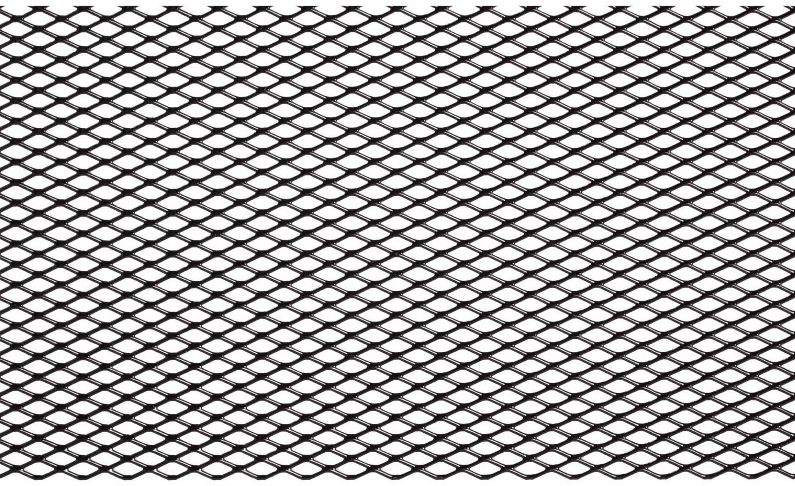 Сетка для защиты радиатора, алюм., яч. 10х4 мм (R10), 100х40 см, черная