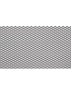 Сетка для защиты радиатора, алюм., яч. 10х4 мм (R10), 100х40 см, черная