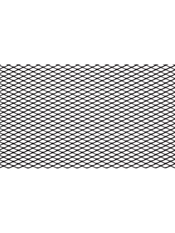 Сетка для защиты радиатора, алюм., яч. 10х4 мм (R10), 100х40 см, черная