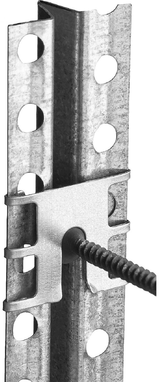 Крепление для установки маячковых профилей, ЗУБР 30950-50, 50 шт