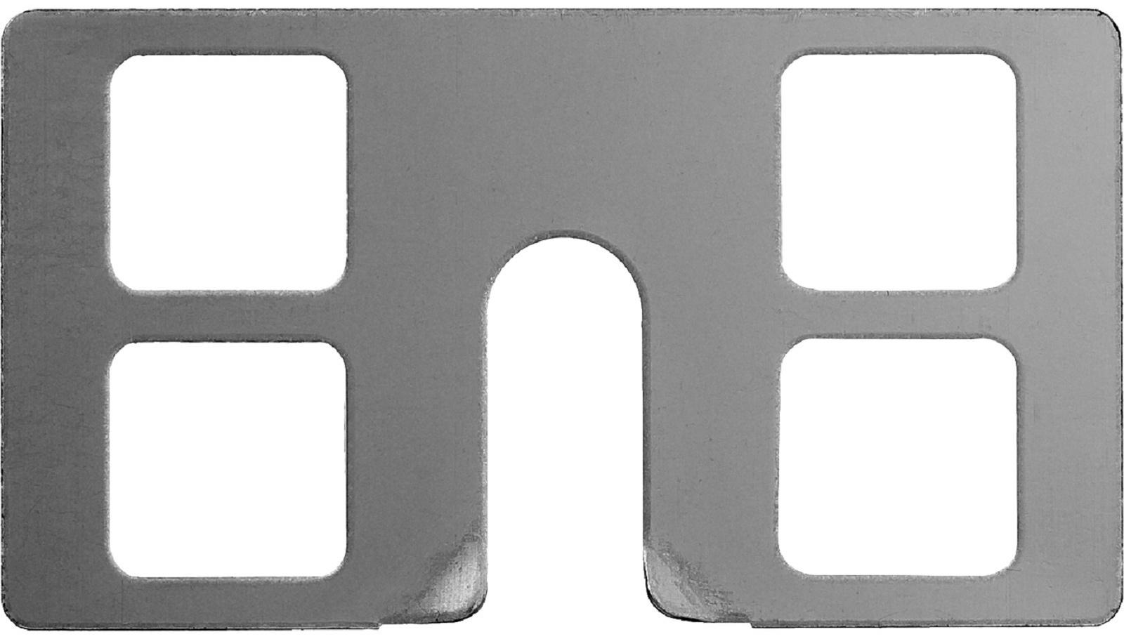 Крепление для установки маячковых профилей, ЗУБР 30950-50, 50 шт