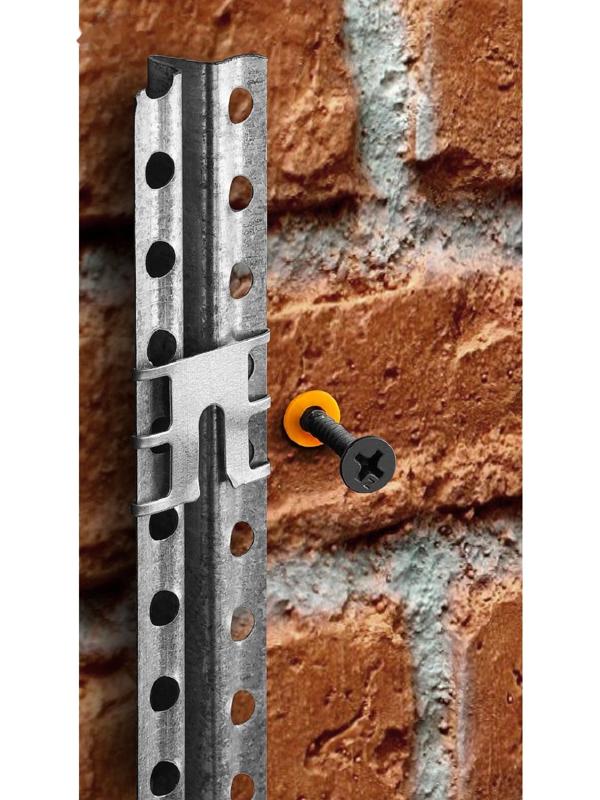 Крепление для установки маячковых профилей, ЗУБР 30950-50, 50 шт