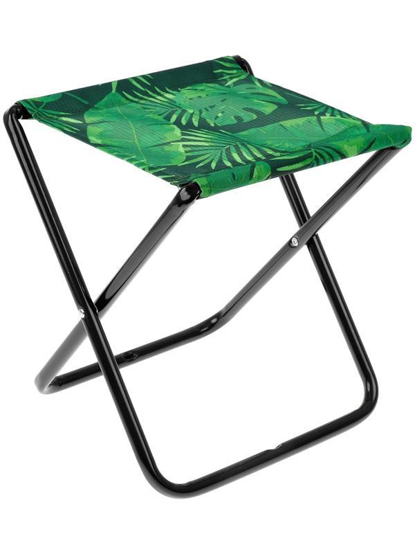 Стул складной ПС/2, 35 x 30 x 37 см, тропические листья