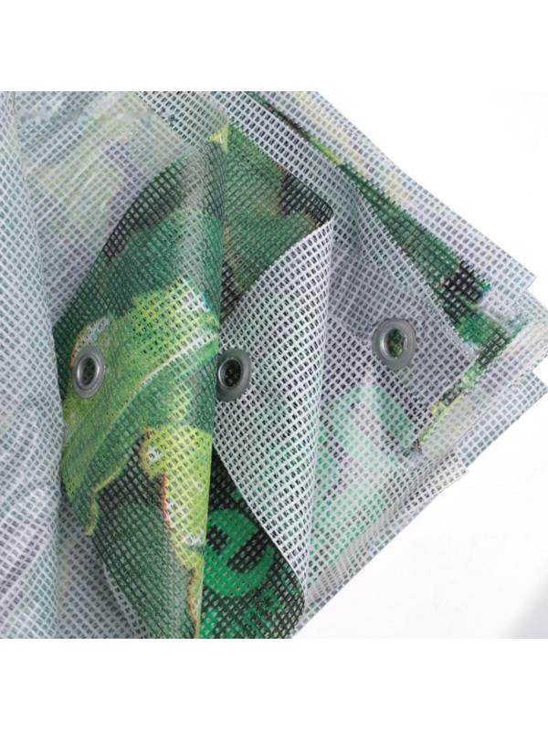 Фотобаннер, 250 × 200 см, с фотопечатью, люверсы шаг 1 м, «Во дворе»