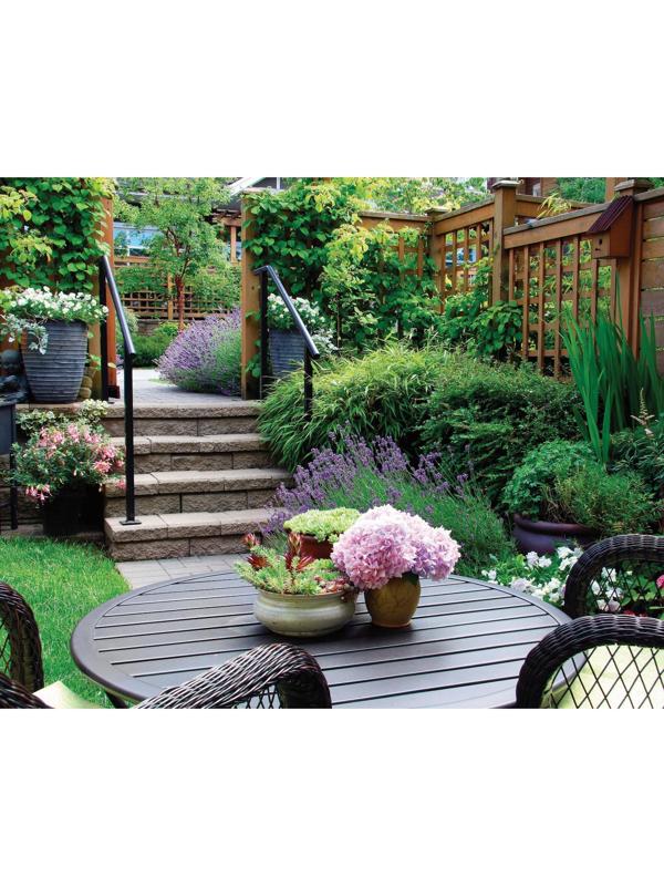 Фотобаннер, 250 × 200 см, с фотопечатью, люверсы шаг 1 м, «Во дворе»