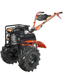 Мотоблок бензиновый PATRIOT УРАЛ M, 7.8 л.с, 5.7 кВт, 6/2 скор., 90х30 см, колеса EXTREME
