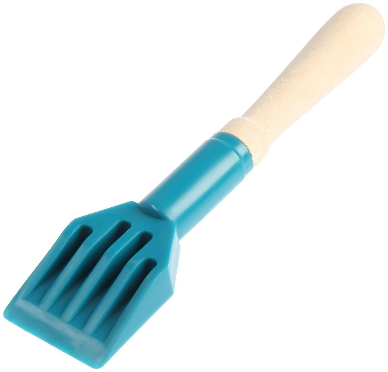 Лопатка ТУНДРА для монтажа стеклопакетов с деревянной ручкой