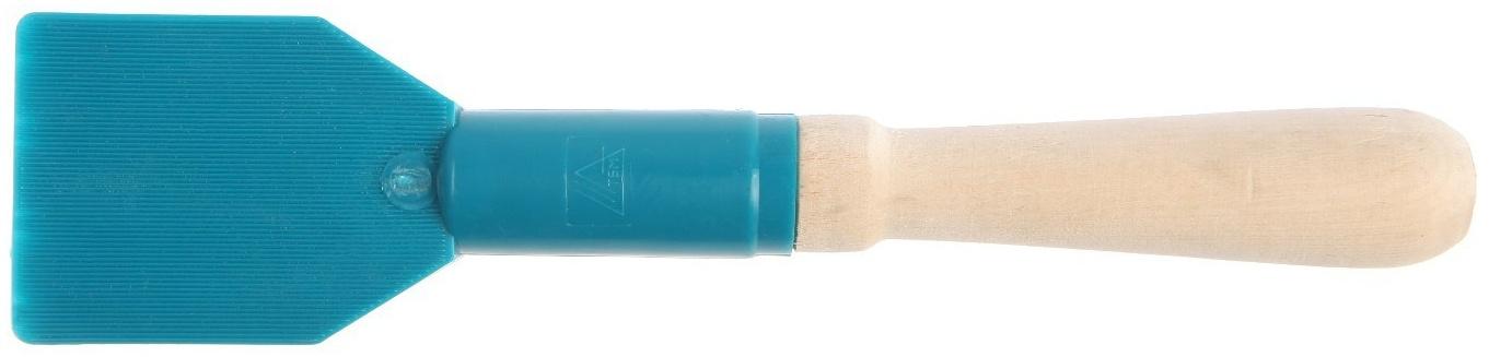 Лопатка ТУНДРА для монтажа стеклопакетов с деревянной ручкой