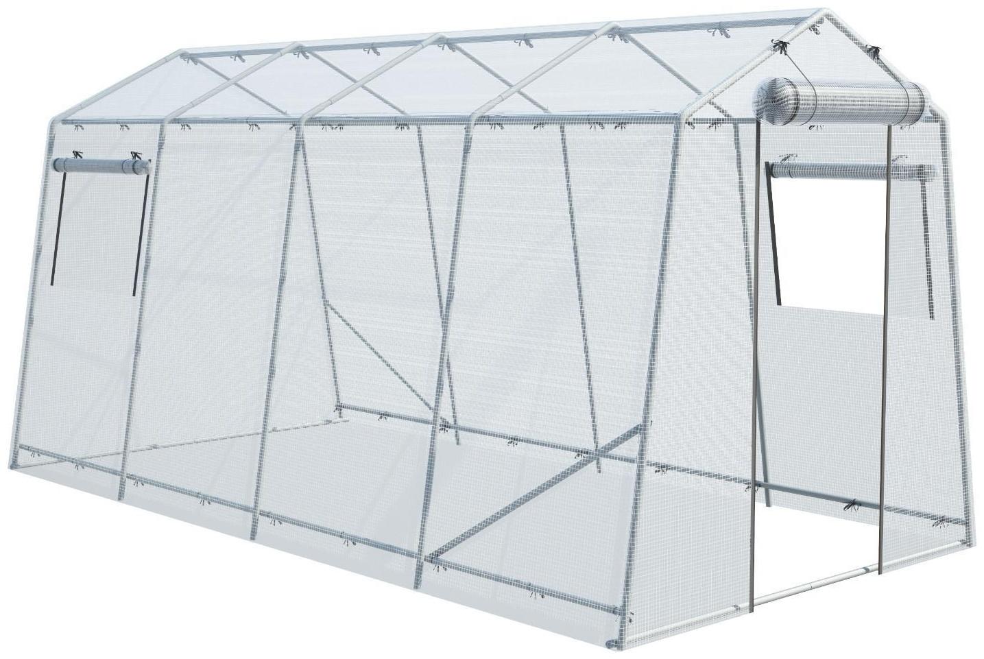 Чехол для теплицы, 4 × 2 × 3 м, спанбонд 150 г/м², «Олимпия»