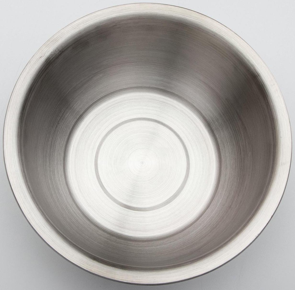 Миска из нержавеющей стали «Проф», 3,2 л, 24×10,5 см, матовая, толщина стали 0,6 мм