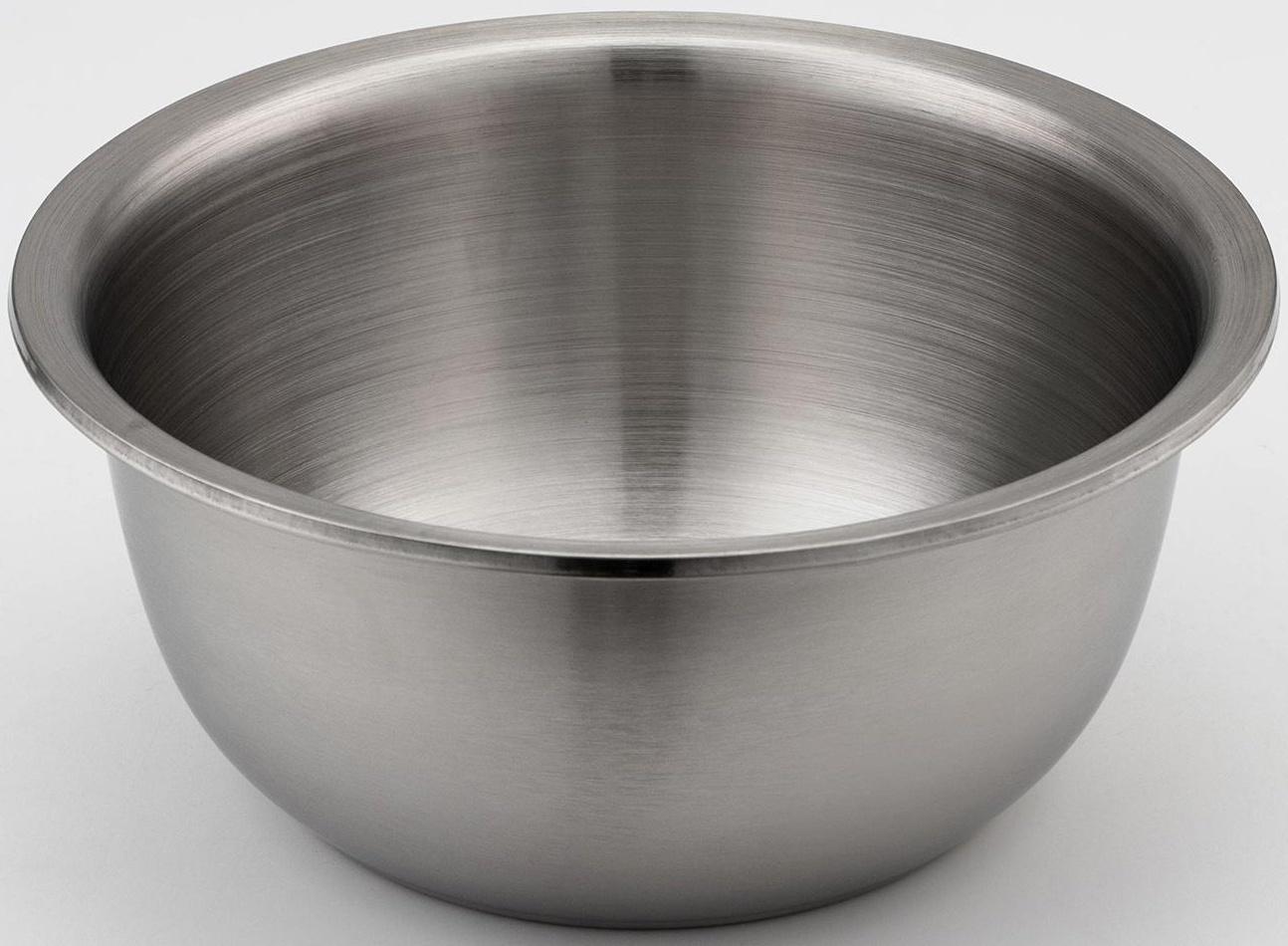 Миска из нержавеющей стали «Проф», 3,2 л, 24×10,5 см, матовая, толщина стали 0,6 мм