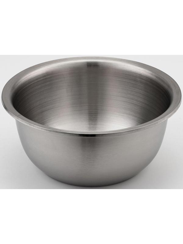 Миска из нержавеющей стали «Проф», 3,2 л, 24×10,5 см, матовая, толщина стали 0,6 мм