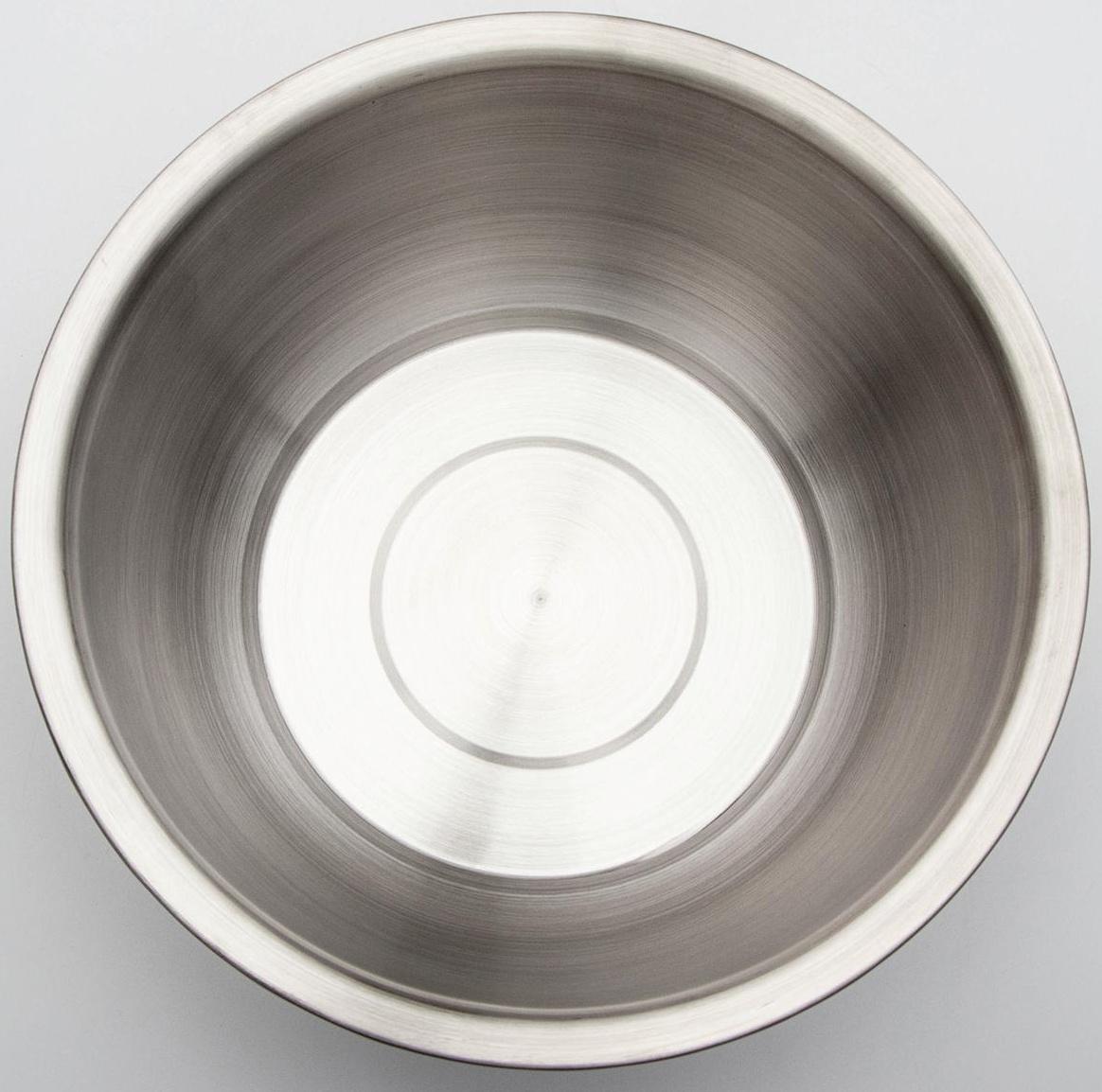 Миска из нержавеющей стали «Проф», 4 л, 26,5×11 см, матовая, толщина стали 0,6 мм