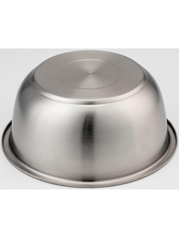 Миска из нержавеющей стали «Проф», 4 л, 26,5×11 см, матовая, толщина стали 0,6 мм