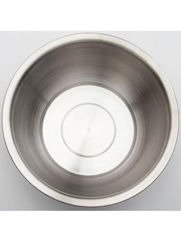 Миска из нержавеющей стали «Проф», 4 л, 26,5×11 см, матовая, толщина стали 0,6 мм