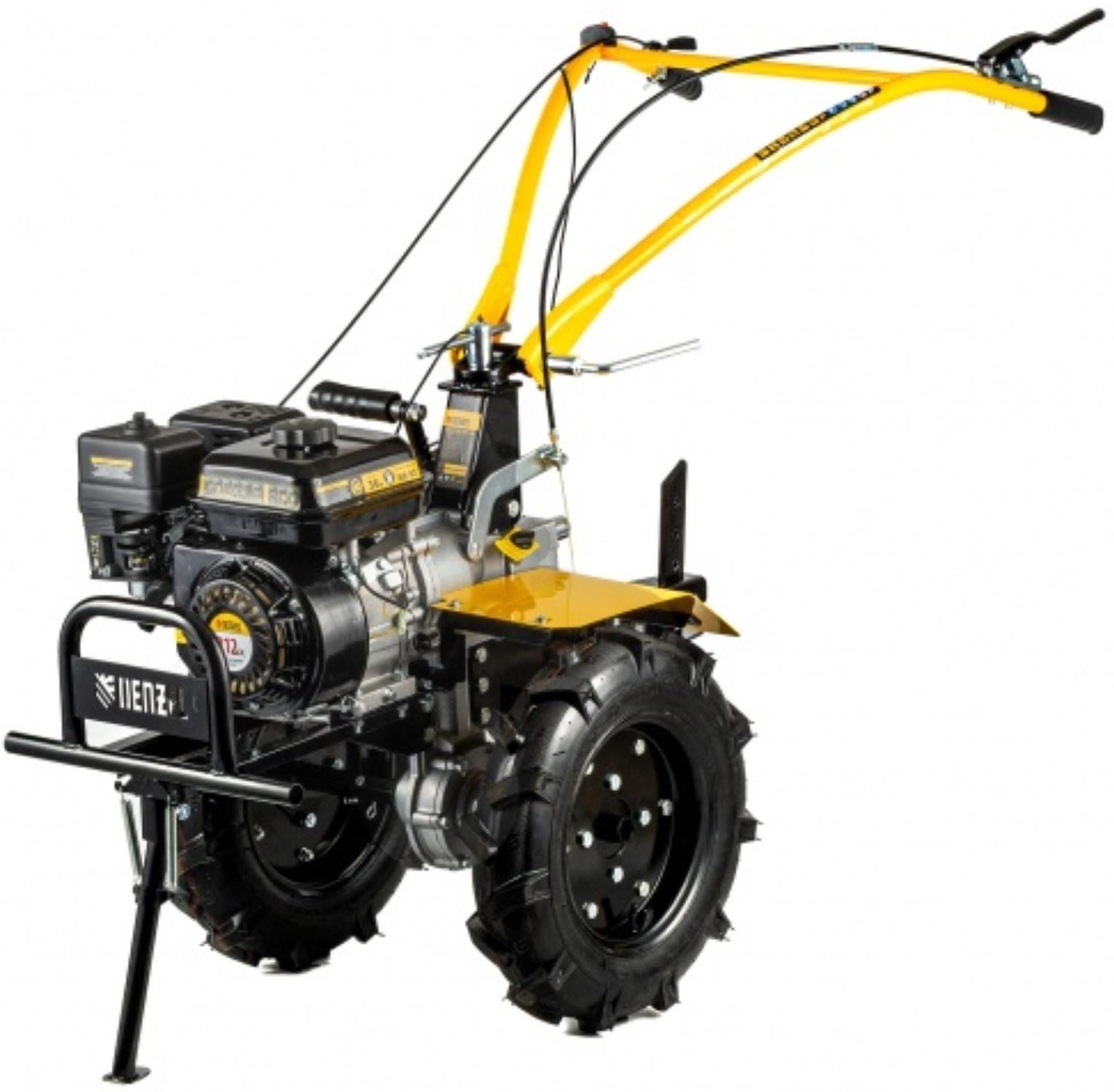 Мотоблок Denzel DPT-370X, 4Т, 7 л.с.,  5150 Вт, вспашка 90х35, фреза d=35см, ВОМ