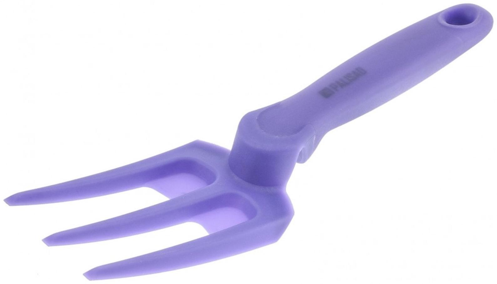 Вилка посадочная, длина 25 см, пластиковая, гелевая рукоятка, NYLON SOFT