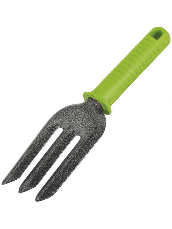 Вилка посадочная, длина 25 см, стальная, пластиковая ручка, STANDARD