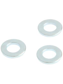 Шайба плоская ТУНДРА krep, DIN125, М6, цинк, 1 кг