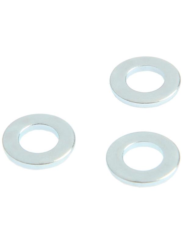 Шайба плоская ТУНДРА krep, DIN125, М6, цинк, 1 кг