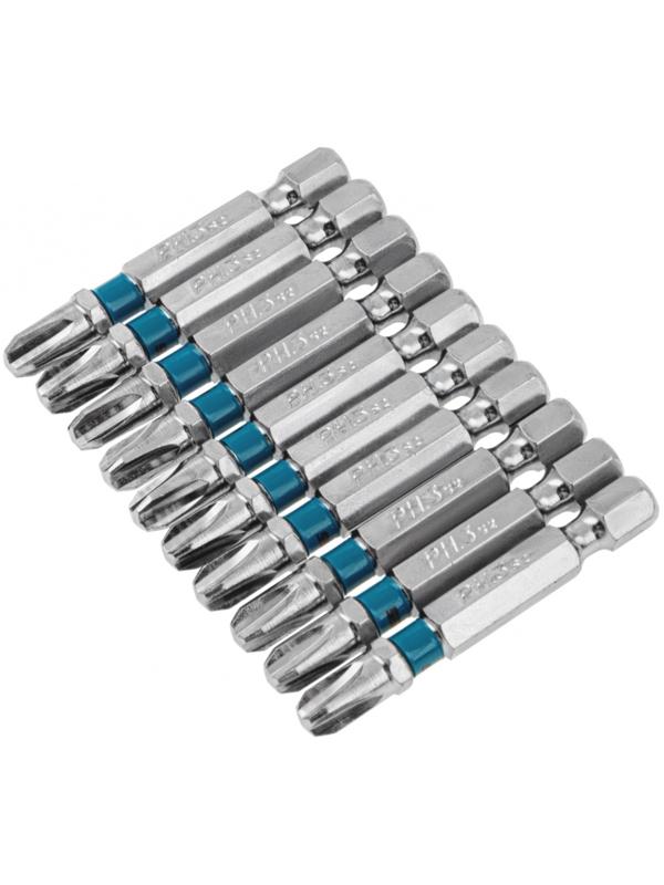 Набор бит Gross 11336, сталь S2, PH3 х 50 мм, 10 шт.