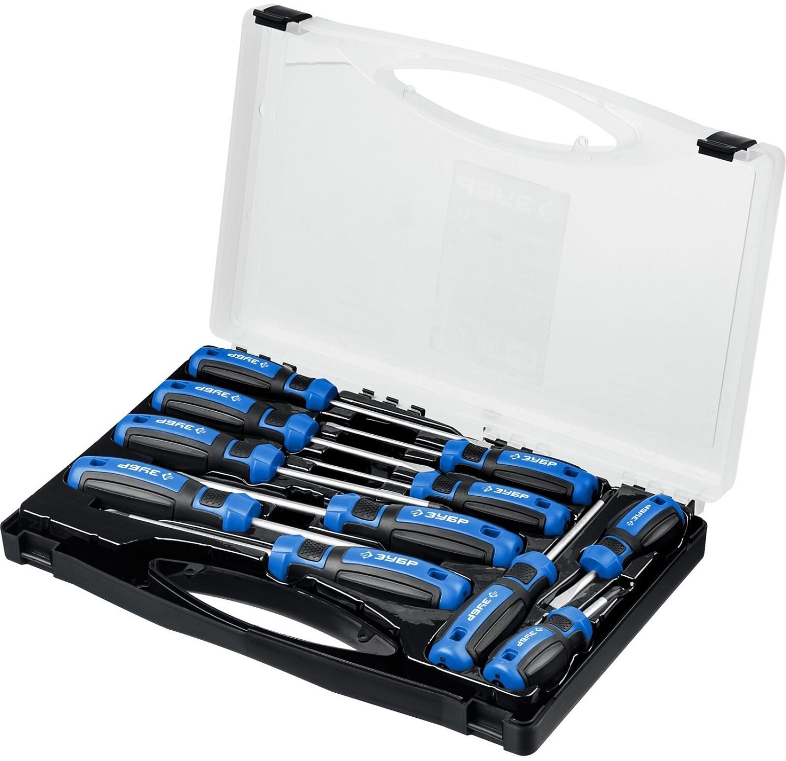 Набор отверток ЗУБР 25241, Профессионал-11, 11 шт.