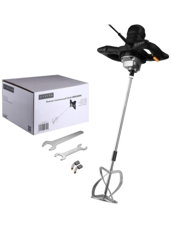 Миксер строительный Zitrek ZKM1600W, 1600 Вт, кабель 1.7 м, 800 об/мин