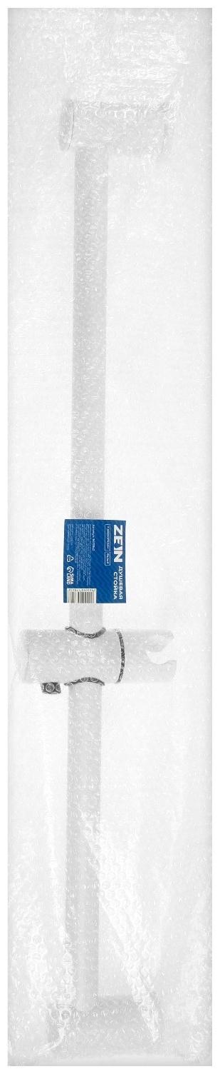 Душевая стойка ZEIN W1005, с держателем, белый