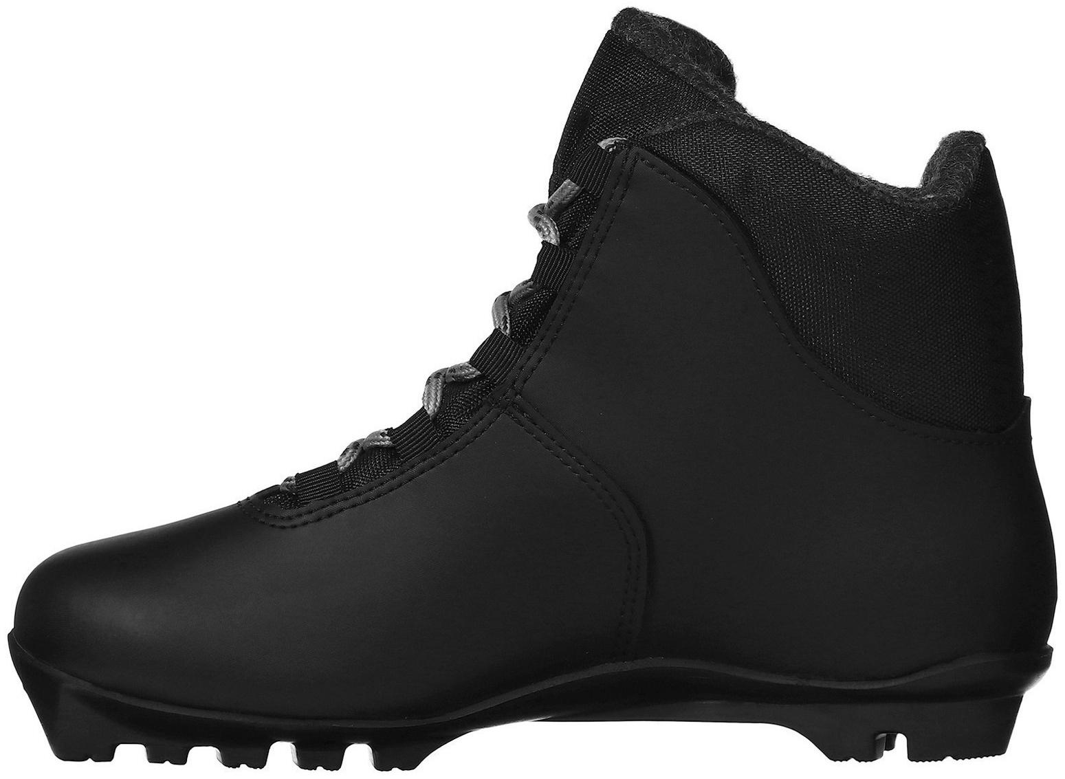 Ботинки лыжные Winter Star classic, NNN, р. 41, цвет чёрный, лого серый