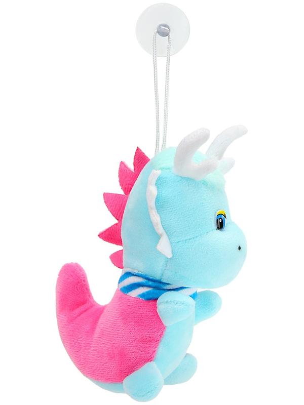 Мягкая игрушка «Дракоша» на присоске, 12 см, цвет МИКС