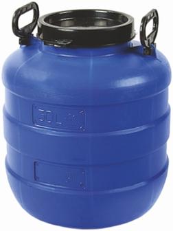 Фляга пищевая, 30 л, горловина 18.8 см, синяя