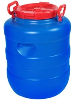 Фляга пищевая, 40 л, горловина 22 см, синяя