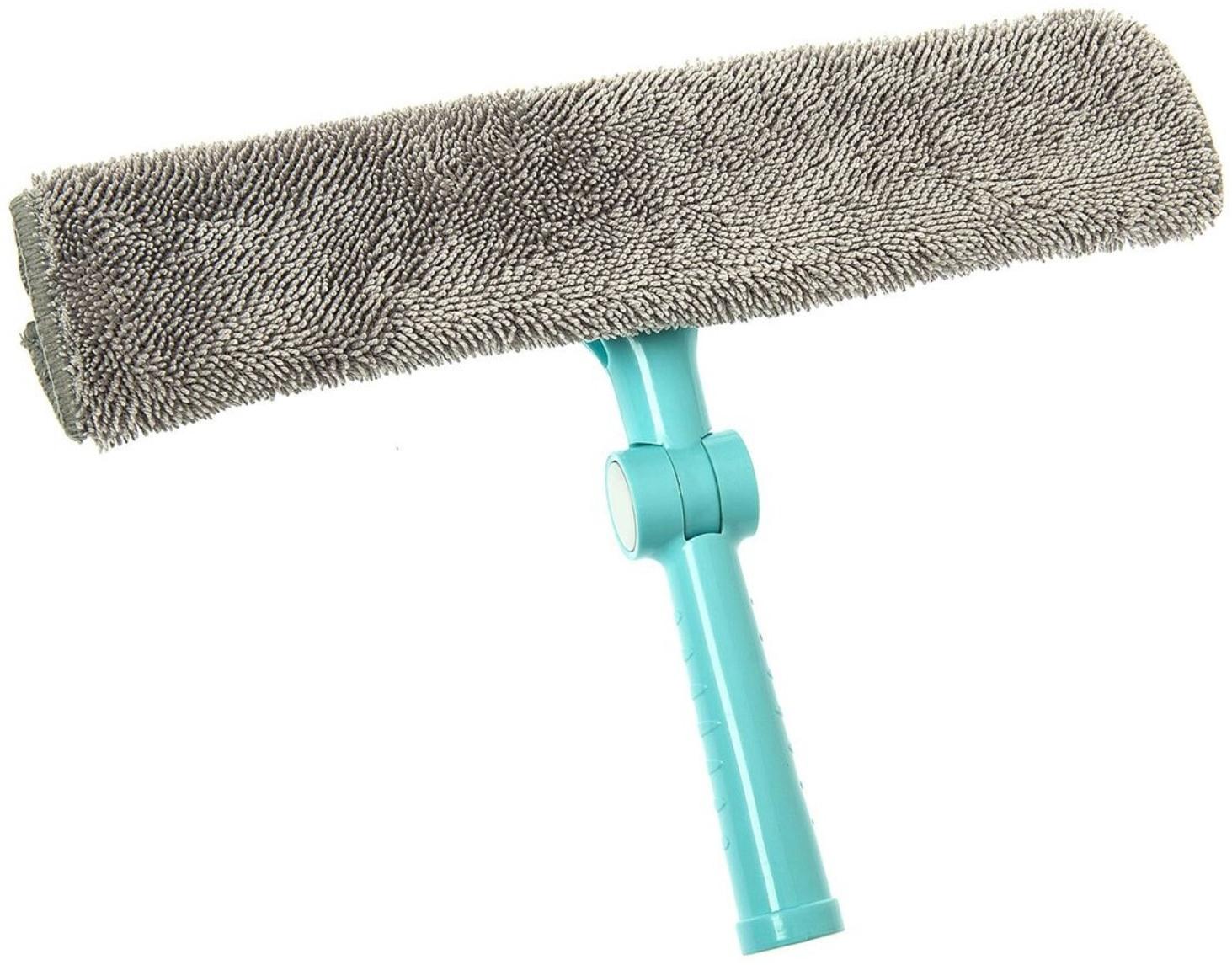 Стеклоочиститель, со съемной салфеткой, ручка 70-130 см, салфетка 33х13 см