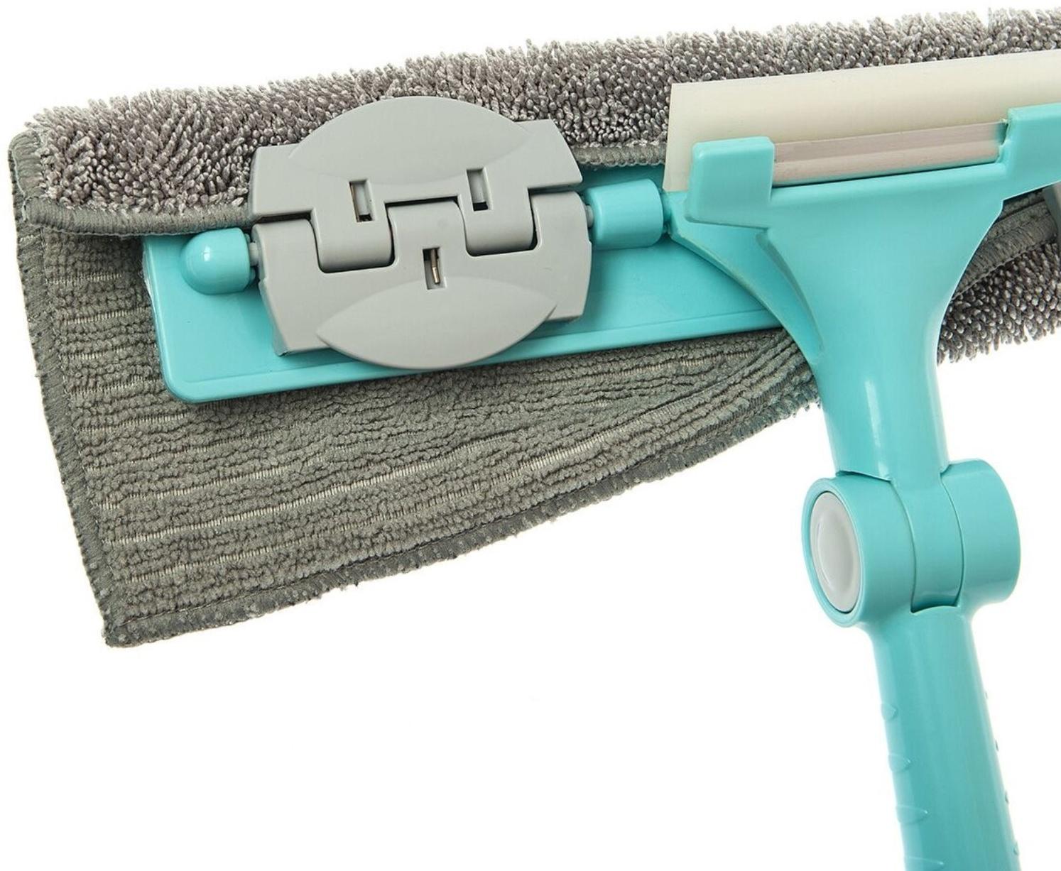 Стеклоочиститель, со съемной салфеткой, ручка 70-130 см, салфетка 33х13 см