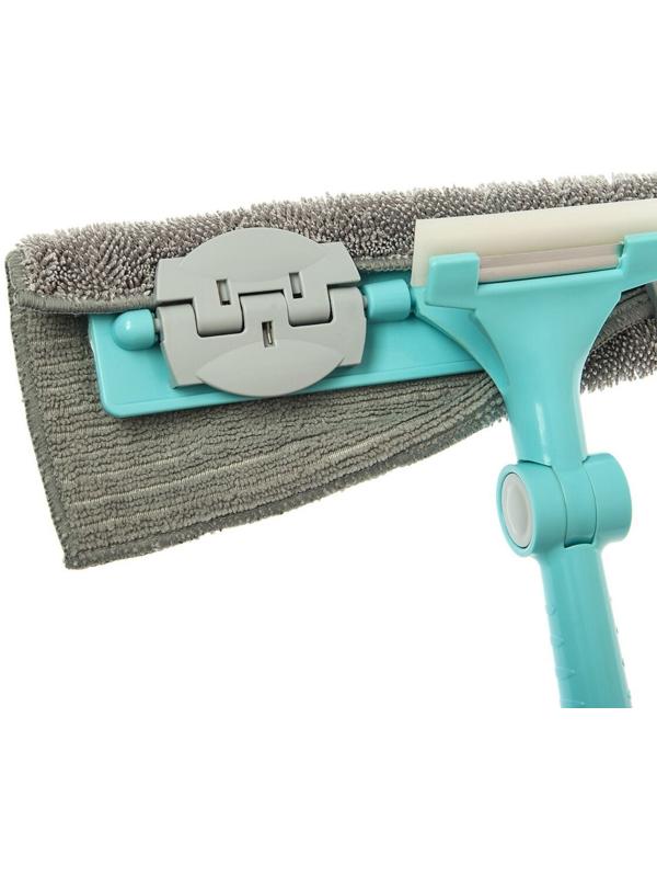 Стеклоочиститель, со съемной салфеткой, ручка 70-130 см, салфетка 33х13 см