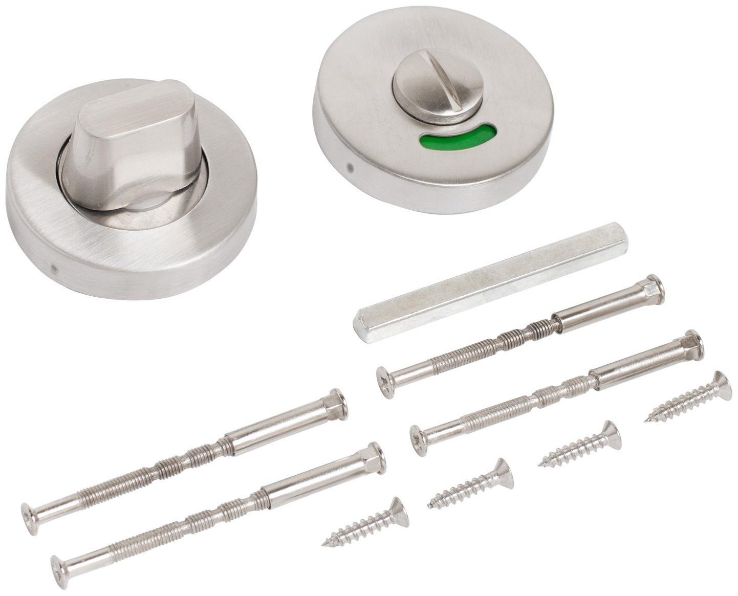 Завертка сантехническая завертка к ручкам СТАНДАРТ 02WC SS INOX нержавеющая сталь