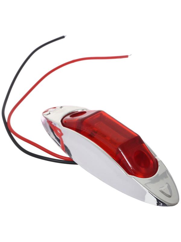 Фонари габаритные боковые задние для грузовых машин, красный свет, 2 шт, 24 В, BD-7045-24V