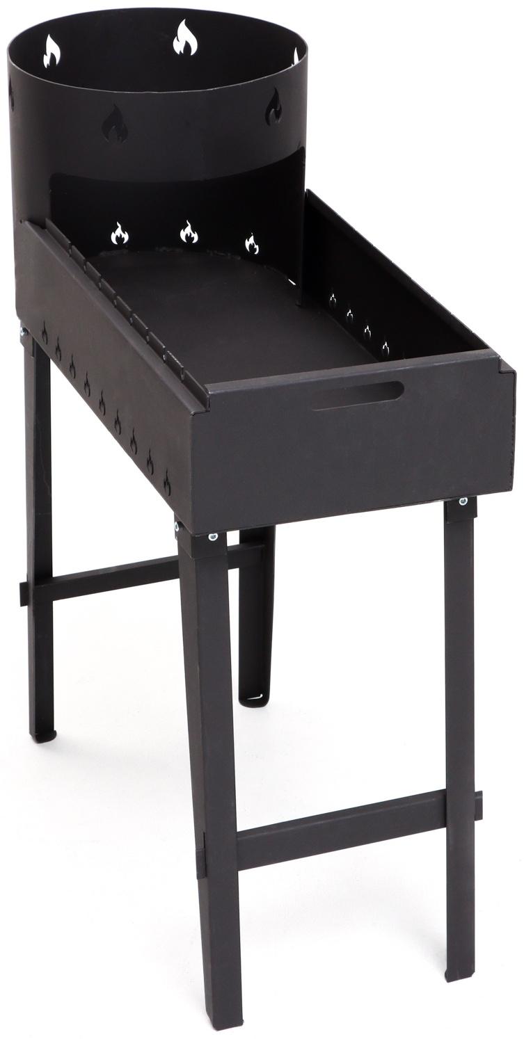 Мангал с очагом 